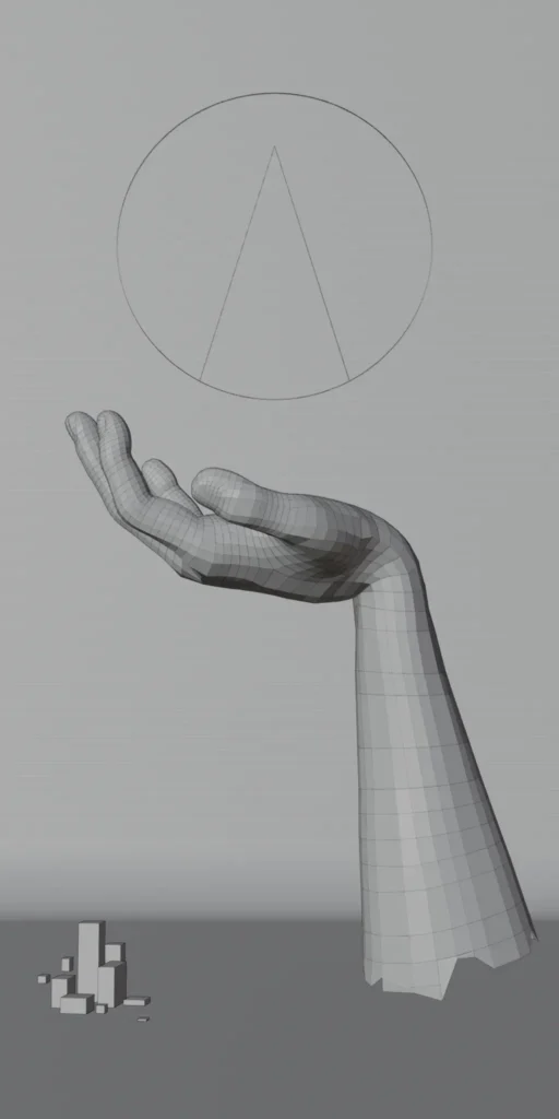 A Lift in 3D viewport