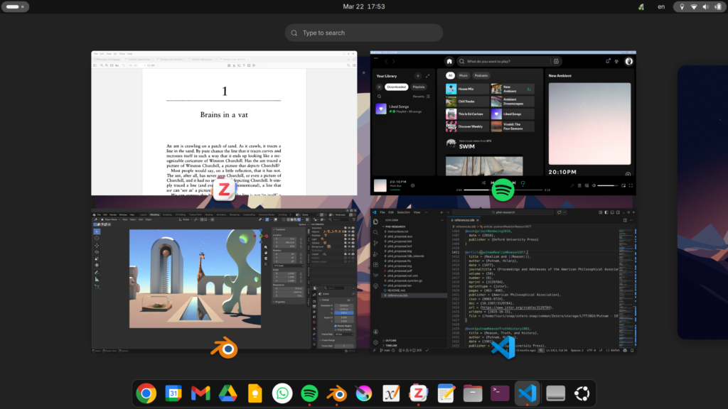 Desktop Overview